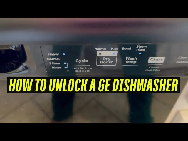 Phone, receipt and breaker switch on counter beside locked dishwasher panel