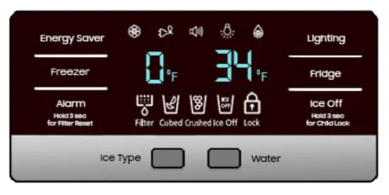 Repair tools and invoice beside refrigerator showing control panel fix costs